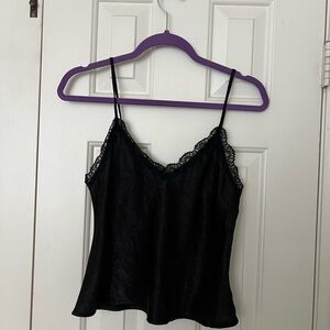 Brandy Melville - silky lace top